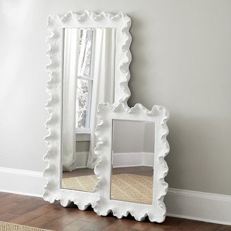 Atoll Rectangular Mirror Antique White 36 x 26