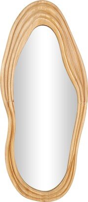 GINGER BIRCH STUDIO Abstract Wavy Wall Mirror