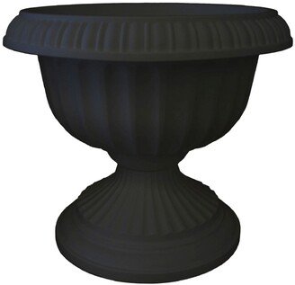 Grecian Urn Planter, Black, 18 inches