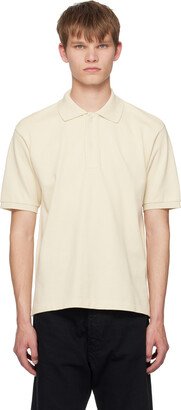 Off-White Two-Button Polo