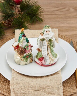 Holiday Home Green Salt & Pepper Set