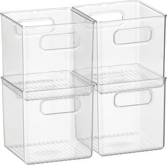 Case of 4 Linus Small Pantry Cube Clear