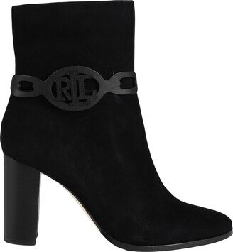 Abigael Suede Bootie Ankle Boots Black