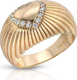 Leeada Jewelry Venus Heart Ring
