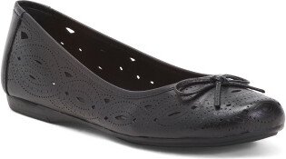 Josie Leather Comfort Ballet Flats for Women