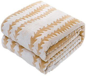 Sedona House Shaved PrintÂ Flannel Blanket, Twin