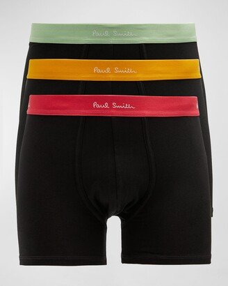 Men's 3-Pack Boxer Briefs with Color Bands