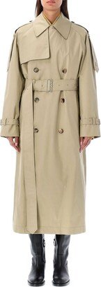 Castleford Double Breasted Belted Trench Coat