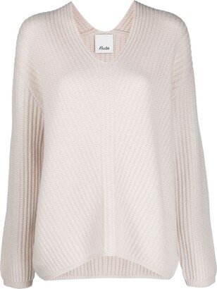 Cable-Knit Cashmere Sweatshirt