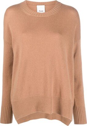 Drop-Shoulder Cashmere Jumper-AA