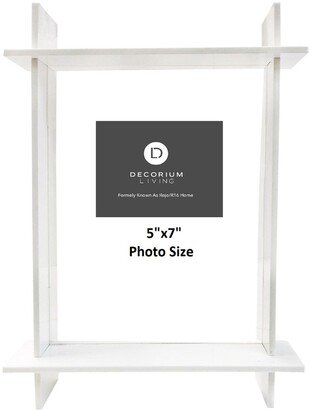 R16 HOME White Lucite 5 x 7 Frame