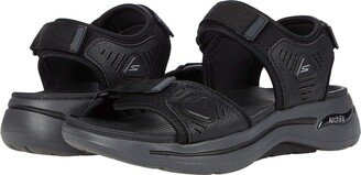 SKECHERS Performance Go Walk Arch Fit Sandal - 229020 (Black/Charcoal) Men's Shoes