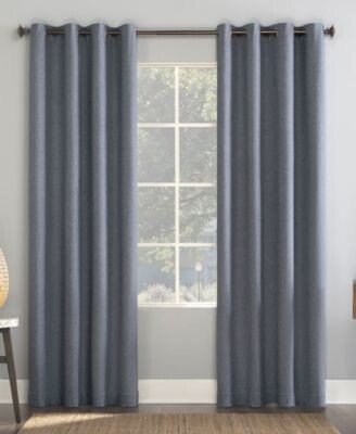 Enzi Herringbone Curtain Panel Collection