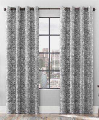 Scott Living Osaka Brushstroke Curtain Panel Collection