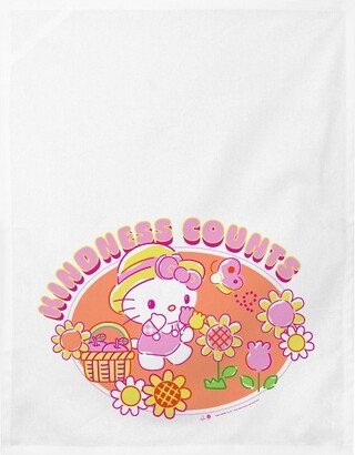 Hello Kitty Floral Kitchen Dish Towel