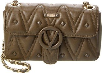 Valentino By Mario Valentino Poisson Diamond Leather Crossbody