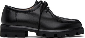 Black Lace-Up Derbys-AA