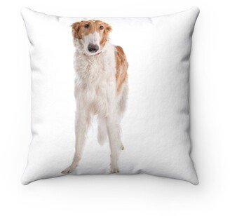 Borzoi Pillow - Throw Custom Cover Gift Idea Room Decor