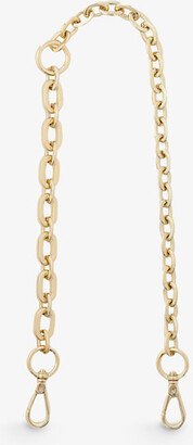 Womens OR Gold-tone Copper Chain Shoulder Strap