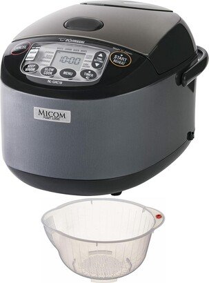 Nl-Gac18Bm 10-Cup (Uncooked) Umami Micom Rice Cooker With Bowl