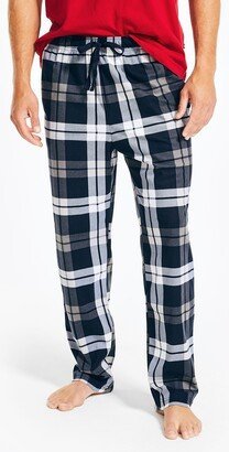 Mens Plaid Fleece Sleep Pant