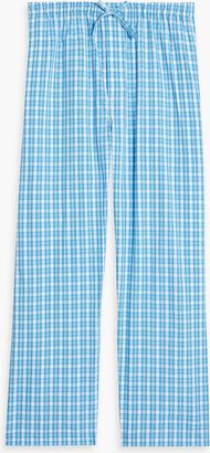 Barker gingham cotton-poplin pajama pants