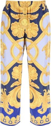 'barocco 660' Silk Pajama Pants-AC