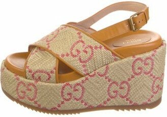 Raffia Printed Espadrilles