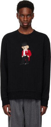 Black Polo Bear Crewneck