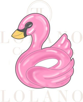 Flamingo/Swan Pool Floaty Cookie Cutter