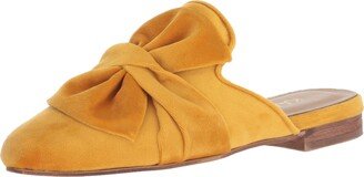 Women's IZA Velvet Mule Flat Slide with Bow