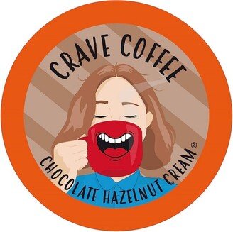 Crave Beverages Hazelnut Creme Flavored Coffee Pods,for Keurig Brewers,100 Count