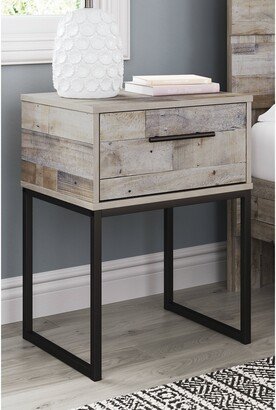 Ashley Furniture Neilsville Whitewash Single Drawer Night Stand