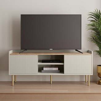 Dunelm Georgi Wide TV Unit Natural