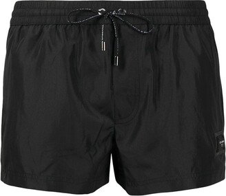 Logo Patch Swimming Shorts-AA