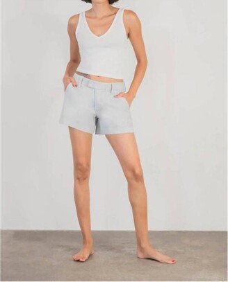 Cassandra Trouser Short In Caring Grey