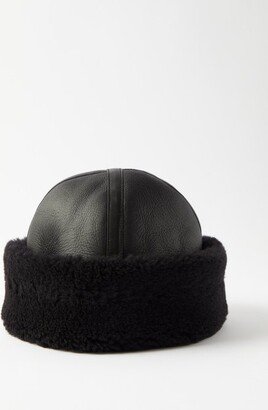 Shearling Turn-up Brim Hat