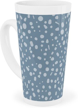 Mugs: Arctic Thaw - Dark Grey Tall Latte Mug, 17Oz, Blue