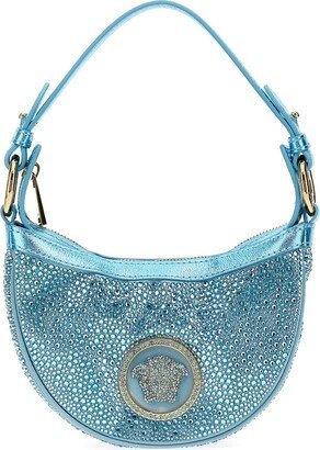 Embellished Repeat Mini Hobo Bag-AA