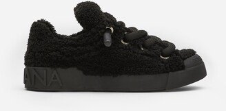 Faux fur Portofino sneakers