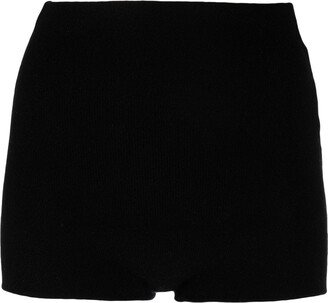 Cashmere Mini Shorts