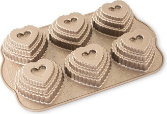 90937 Tiered Heart Cakelet Pan