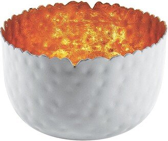 Fun Express Hammered Gold Decorative Bowl, Home Decor, 1 Piece