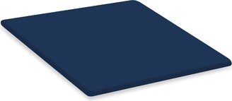 Square Lazy Susan Game Board Covered in A Blue Colored Vinyl - Custom