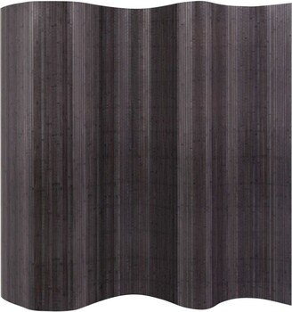 Global Pronex Room Divider Bamboo Gray 98.4