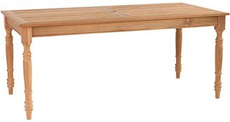 Ceylon Teak Rectangular Dining Table