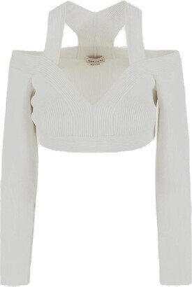 Cut-Out Detailed Cropped Top