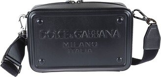 Logo Embossed Two-way Zip Camera Bag