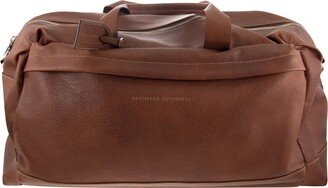 Travel Bag In Grained Calfskin