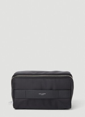 Logo Wash Bag - Man Briefcases Black One Size